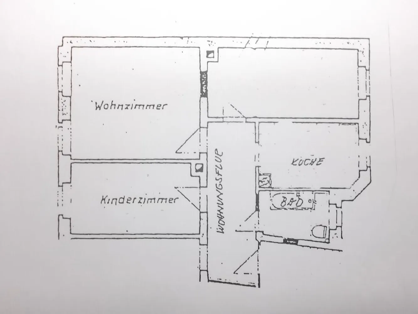 3 Zimmer Wohnung mit 63 m² in Plauen – Bild 2