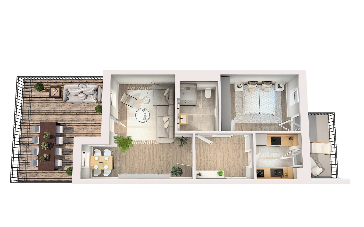2 Zimmer Wohnung mit 87 m² in Dresden – Bild 3