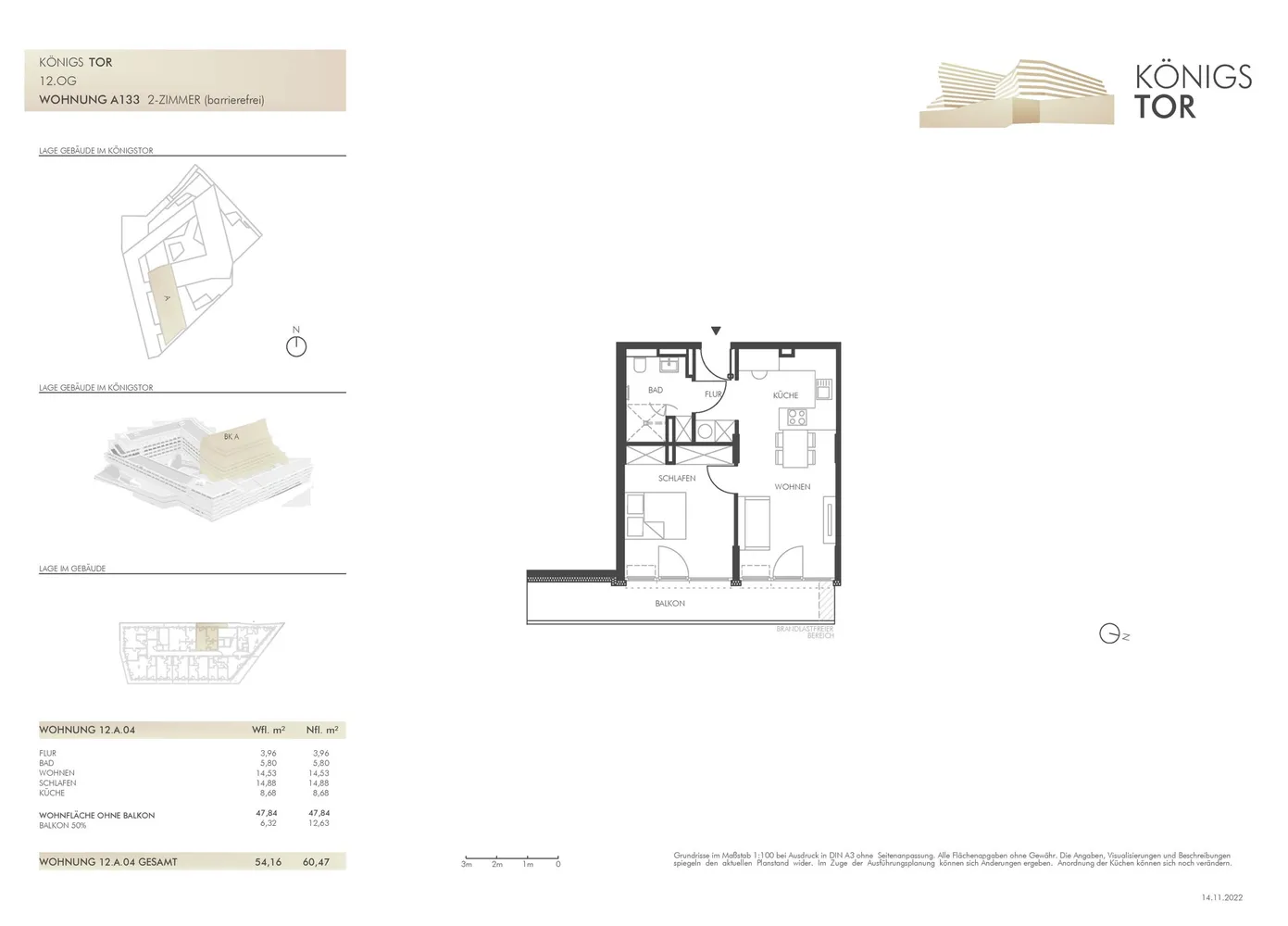 2 Zimmer Wohnung mit 54 m² in Regensburg – Bild 11