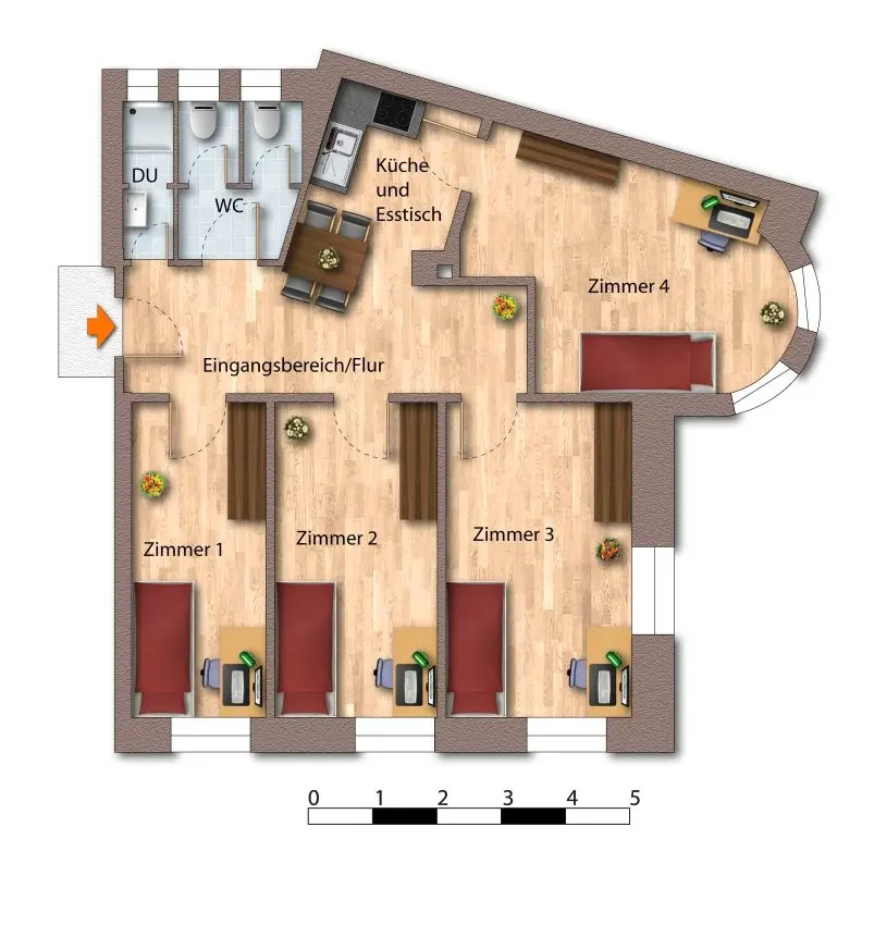 4 Zimmer Wohnung mit 120 m² in Villingen-Schwenningen – Bild 10