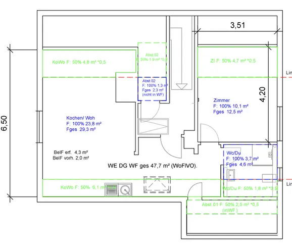 2 Zimmer Wohnung mit 50 m² in Kassel – Bild 7