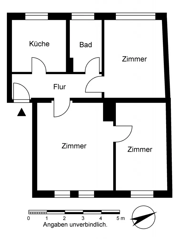 3 Zimmer Wohnung mit 65 m² in Frankfurt (Oder) – Bild 2