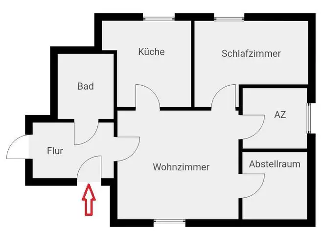 2 Zimmer Wohnung mit 35 m² in Gießen – Bild 11