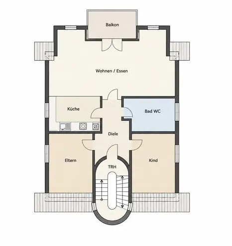 3 Zimmer Wohnung mit 100 m² in Karlsruhe – Bild 9