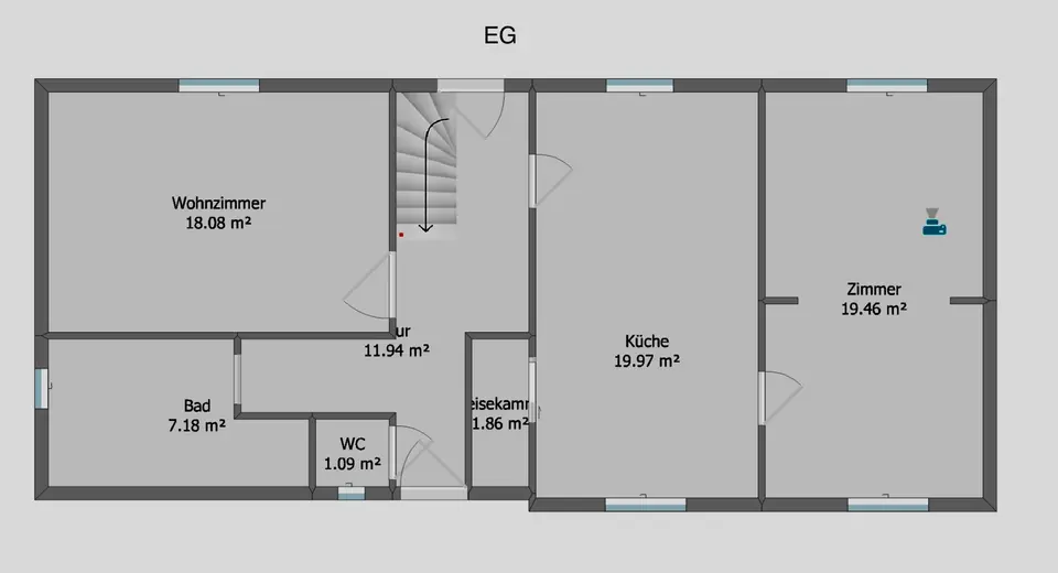 7 Zimmer Haus mit 160 m² in Michelstadt – Bild 4