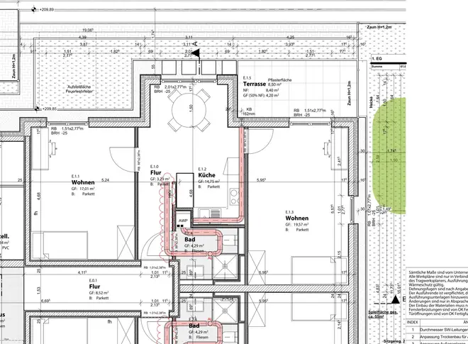 2 Zimmer Wohnung mit 64 m² in Aachen – Bild 10