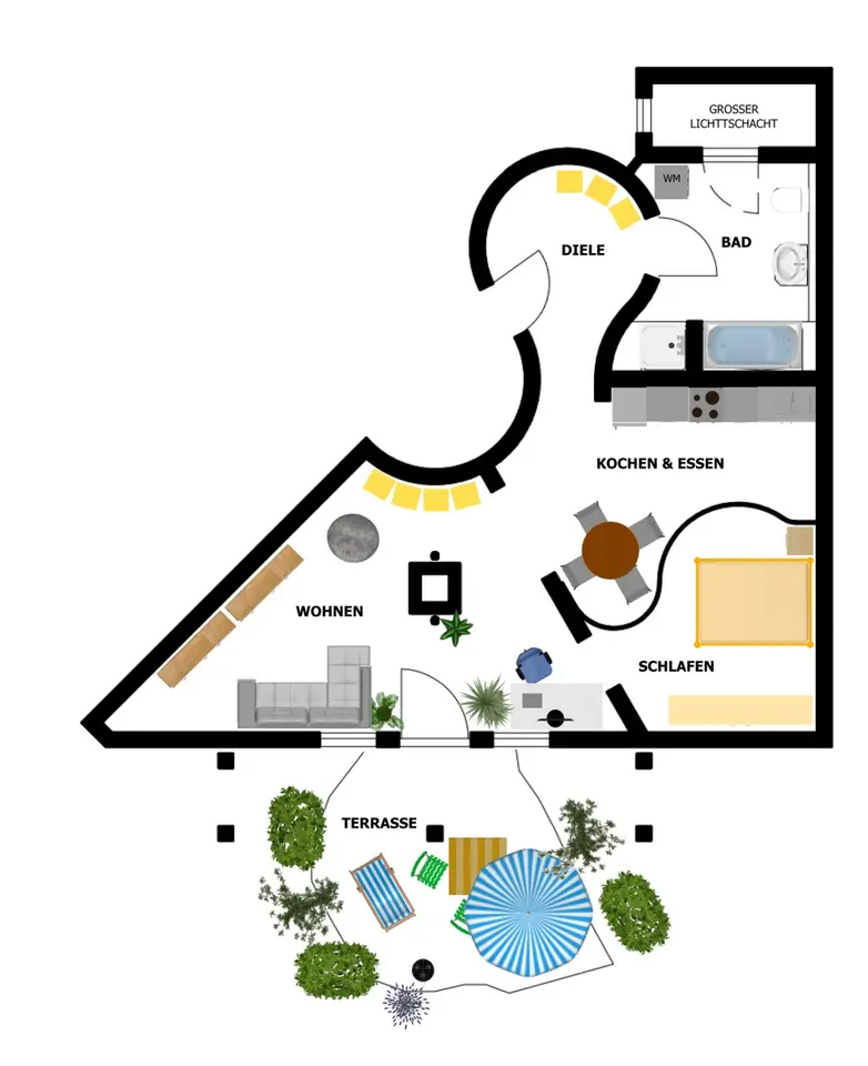 2 Zimmer Wohnung mit 71 m² in Fulda – Bild 5