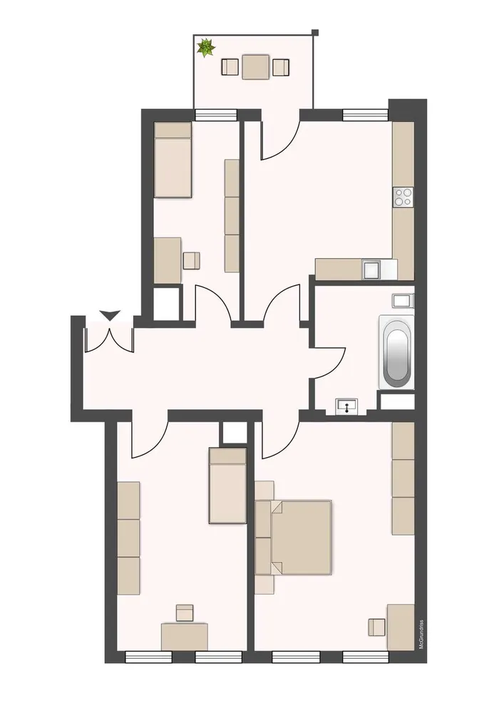 3 Zimmer Wohnung mit 69 m² in Leipzig – Bild 10