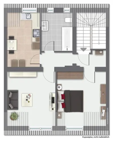 2 Zimmer Wohnung mit 49 m² in Krefeld – Bild 11