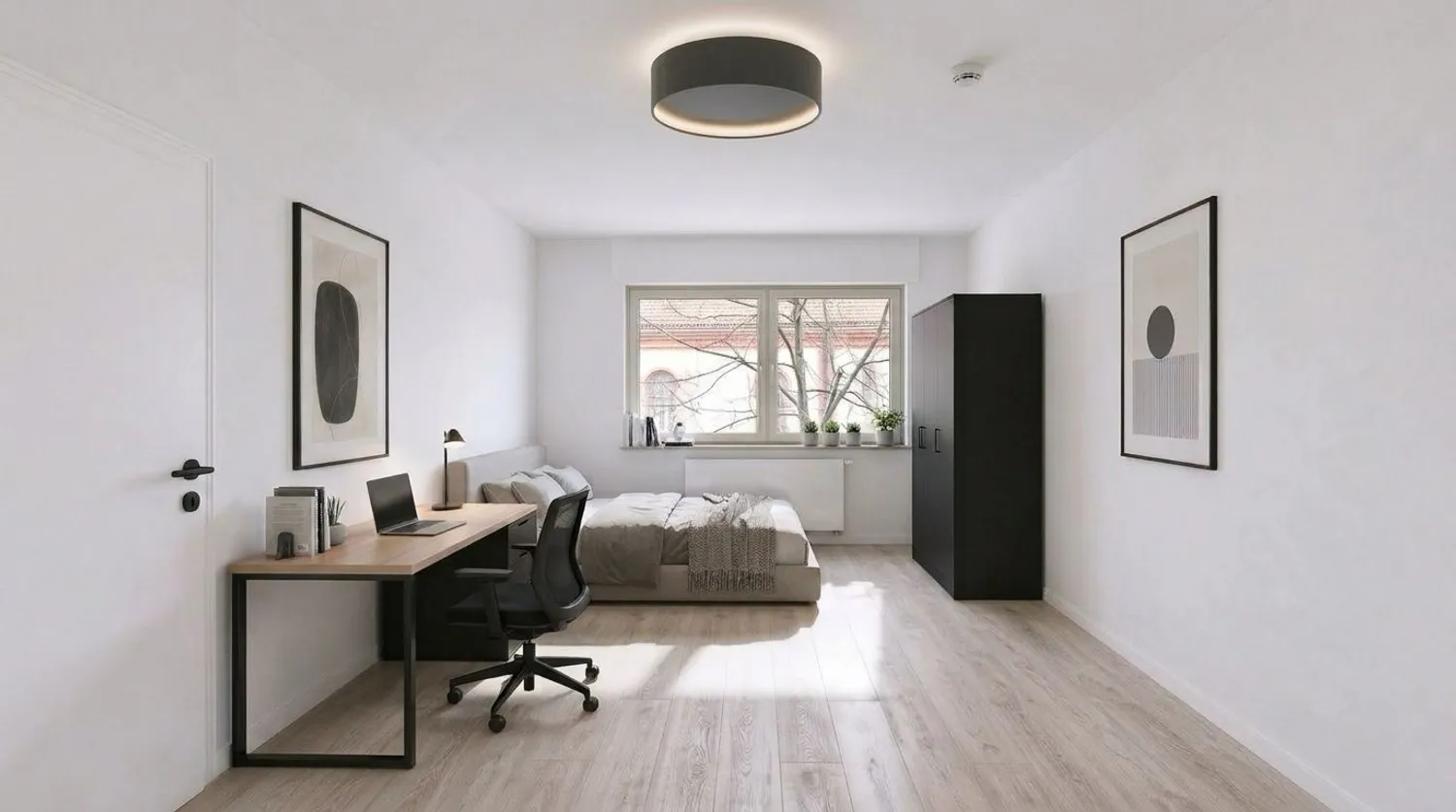 1 Zimmer Wohnung mit 19 m² in Mannheim – Bild 1