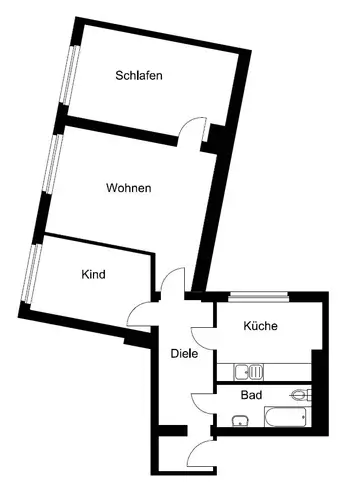 3 Zimmer Wohnung mit 72 m² in Düsseldorf – Bild 9
