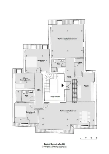 5 Zimmer Wohnung mit 210 m² in Hamburg – Bild 2