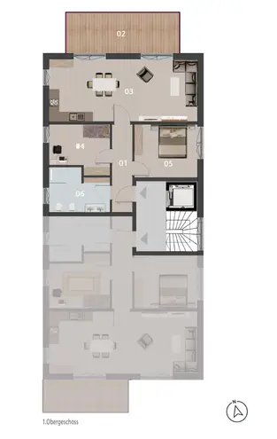 3 Zimmer Wohnung mit 84 m² in Heidelberg – Bild 2