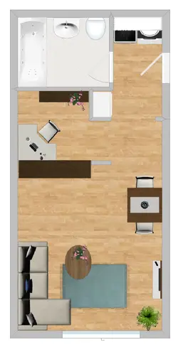 1 Zimmer Wohnung mit 30 m² in München – Bild 5