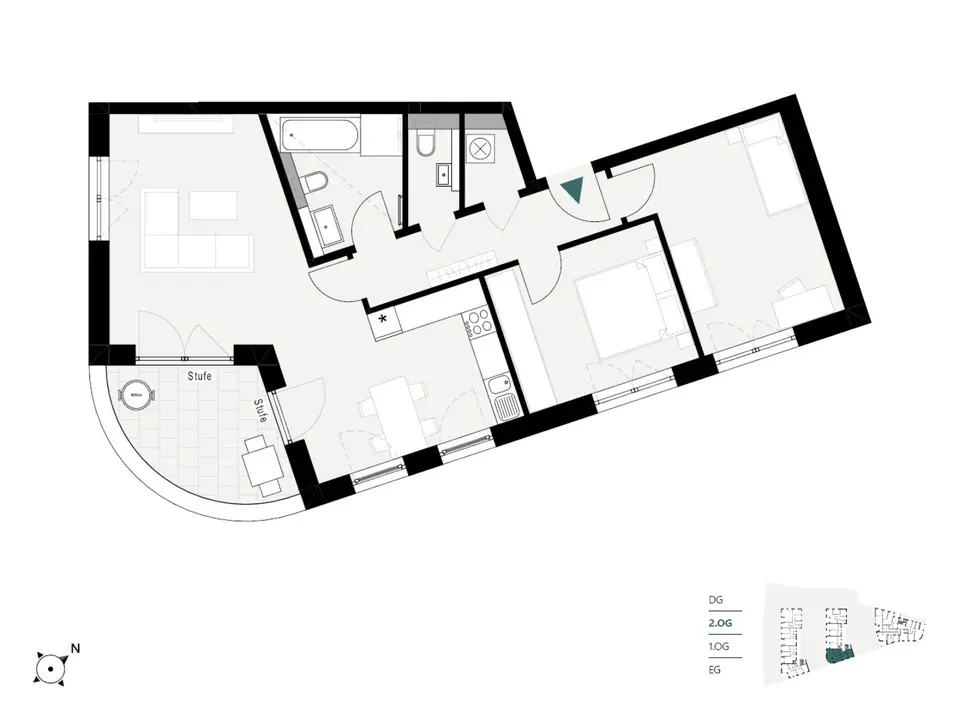 3 Zimmer Wohnung mit 84 m² in Crailsheim – Bild 6