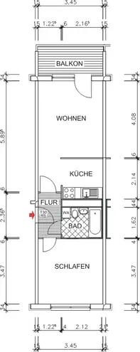 2 Zimmer Wohnung mit 41 m² in Chemnitz – Bild 10