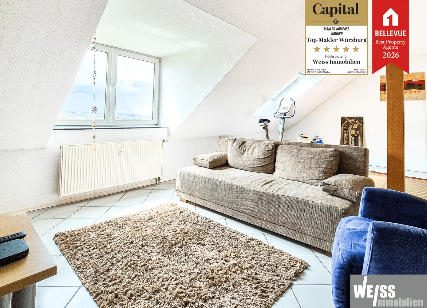 3 Zimmer Wohnung mit 80 m² in Würzburg – Bild 1