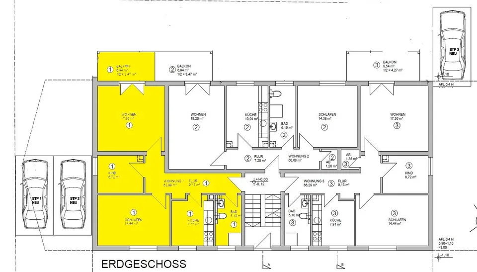 3 Zimmer Wohnung mit 64 m² in Landshut – Bild 5