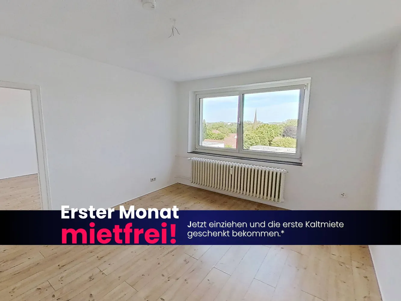 2 Zimmer Wohnung mit 54 m² in Flensburg – Bild 1