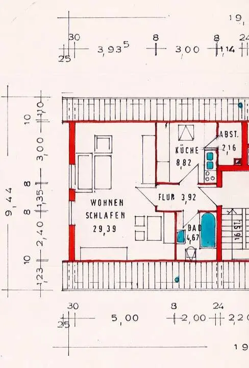 2 Zimmer Wohnung mit 49 m² in Neu-Ulm – Bild 7