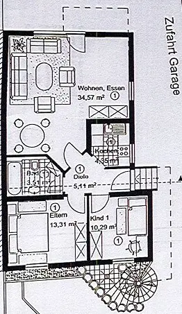 2 Zimmer Wohnung mit 60 m² in Brühl – Bild 10