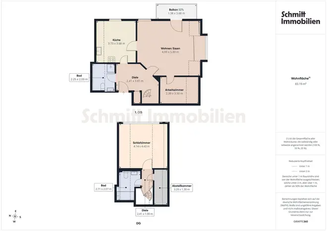 3 Zimmer Wohnung mit 83 m² in Frankfurt am Main – Bild 11