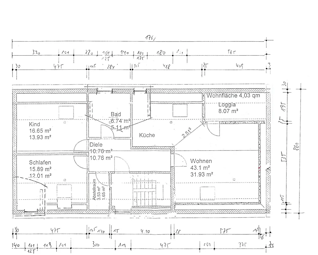 3 Zimmer Wohnung mit 84 m² in Dessau-Roßlau – Bild 10