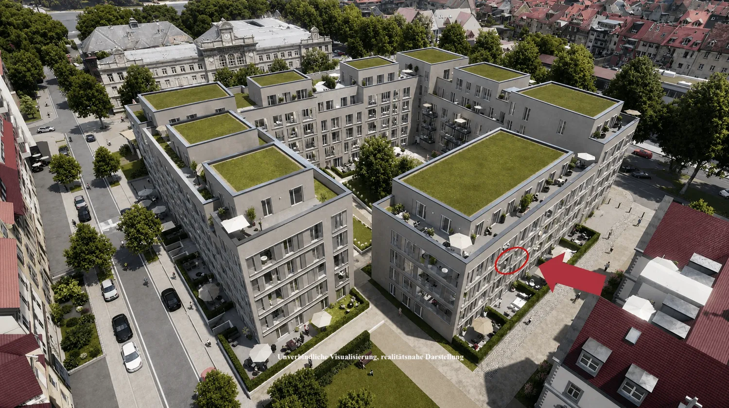 2 Zimmer Wohnung mit 63 m² in Konstanz – Bild 1