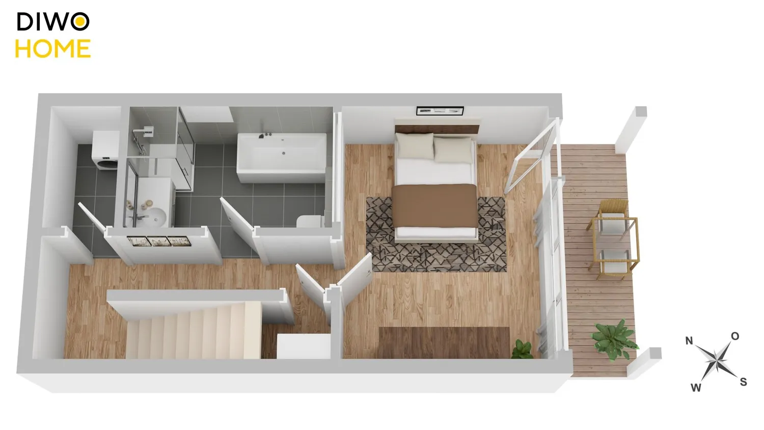 4 Zimmer Wohnung mit 112 m² in Siegen – Bild 4
