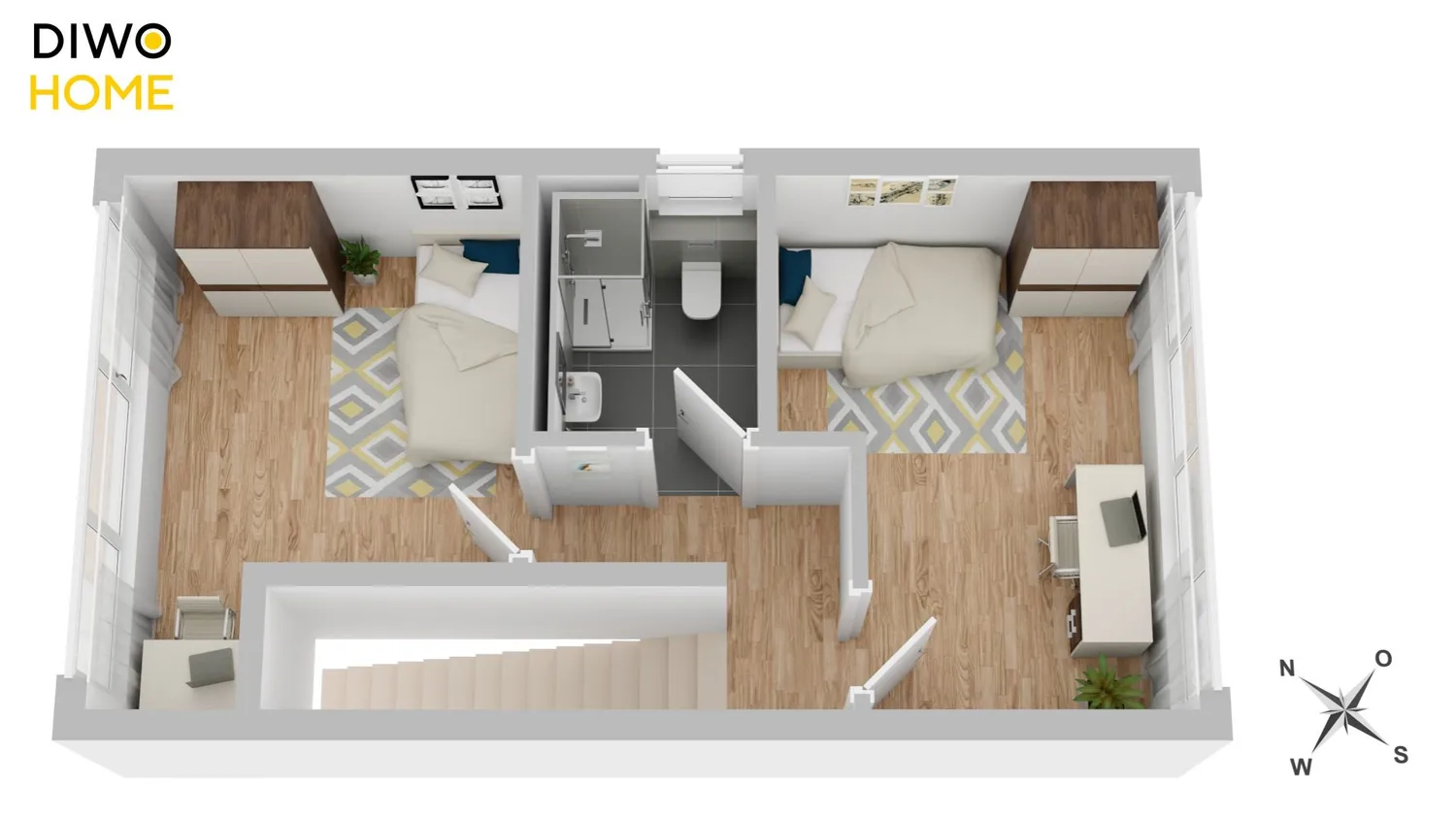4 Zimmer Wohnung mit 112 m² in Siegen – Bild 5