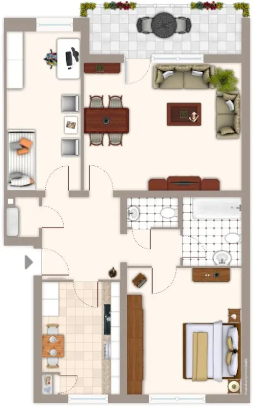 3 Zimmer Wohnung mit 77 m² in Mönchengladbach – Bild 3