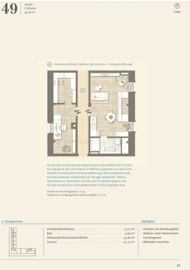2 Zimmer Wohnung mit 45 m² in Bamberg – Bild 5