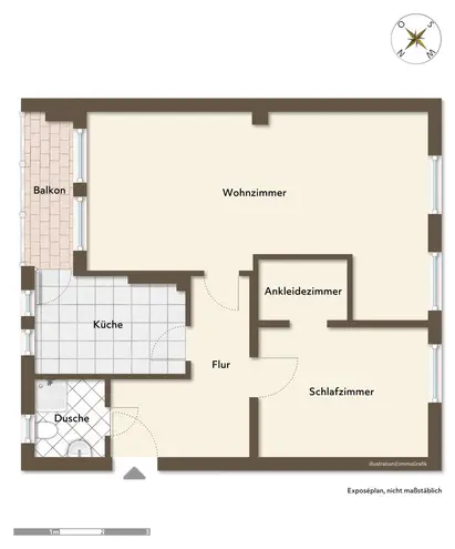 2 Zimmer Wohnung mit 55 m² in Bremen – Bild 12