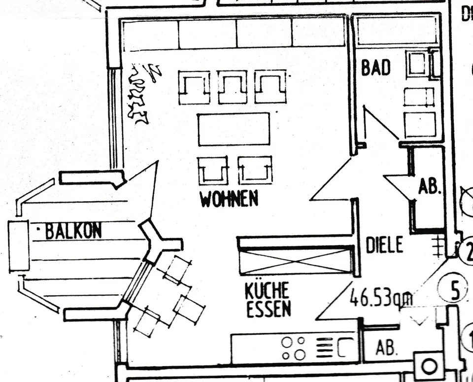 Studio mit 47 m² in Kaiserslautern – Bild 10