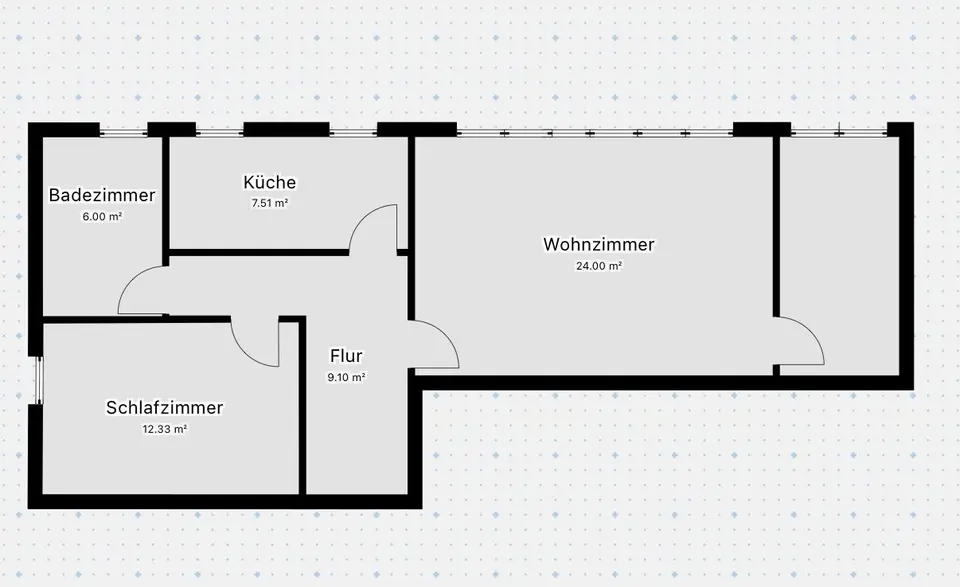 2 Zimmer Wohnung mit 70 m² in Delmenhorst – Bild 7