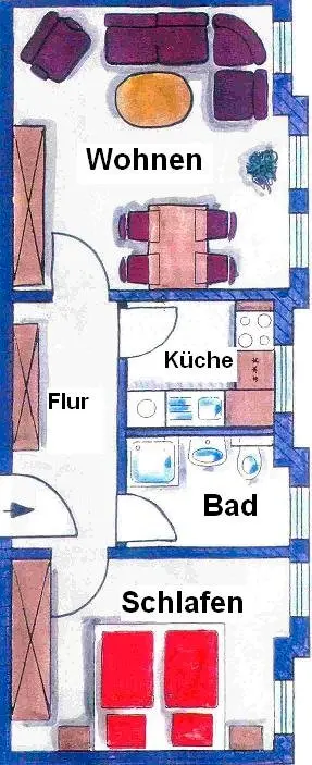 2 Zimmer Wohnung mit 290 m² in Zwickau – Bild 9