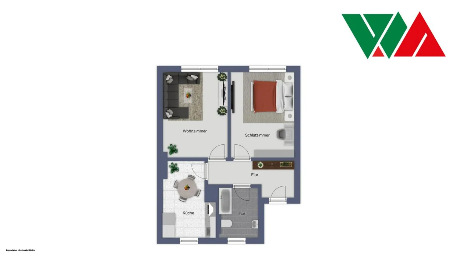 2 Zimmer Wohnung mit 60 m² in Magdeburg – Bild 12