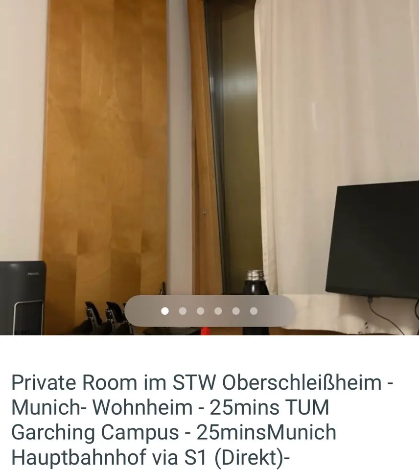 Studio mit 17 m² in Dachau – Bild 8