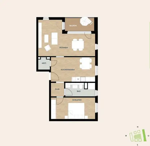 2 Zimmer Wohnung mit 70 m² in Dresden – Bild 8