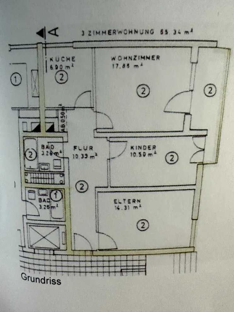 3 Zimmer Wohnung mit 65 m² in Kempten (Allgäu) – Bild 5