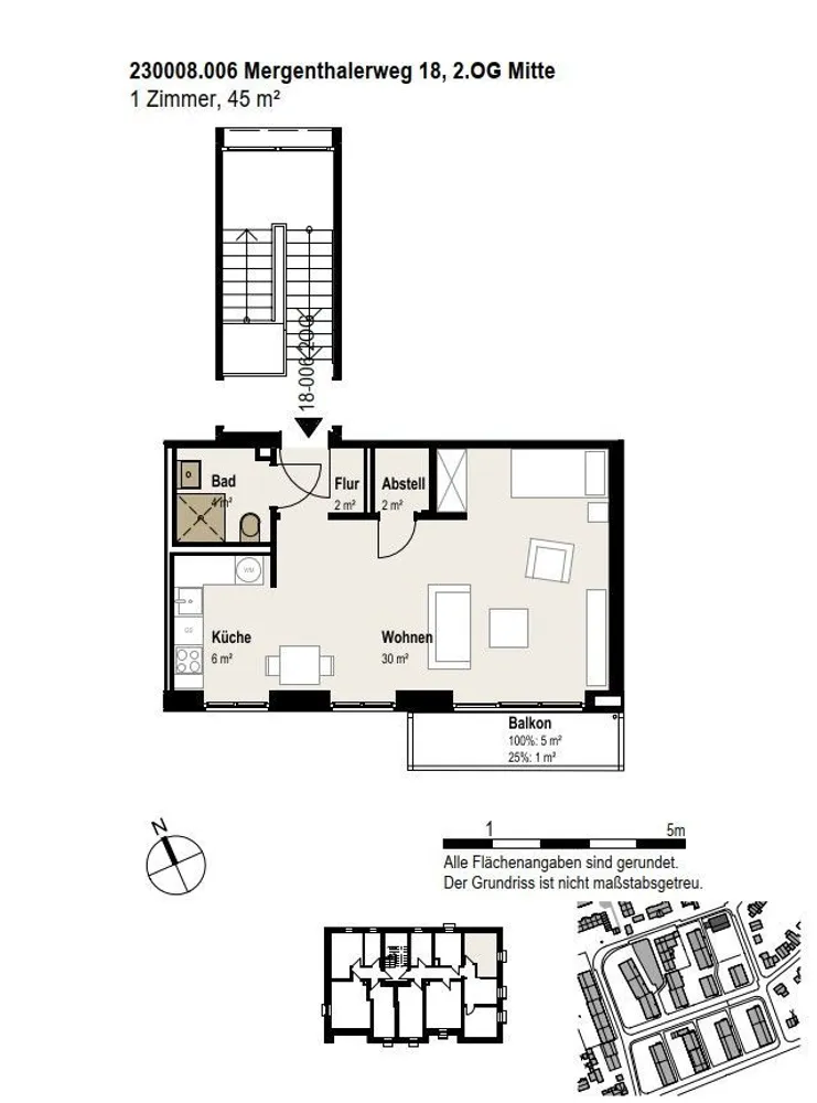 1 Zimmer Wohnung mit 45 m² in Hannover – Bild 8