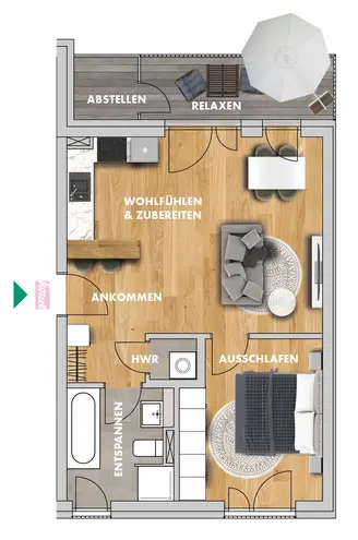 2 Zimmer Wohnung mit 54 m² in Leipzig – Bild 9