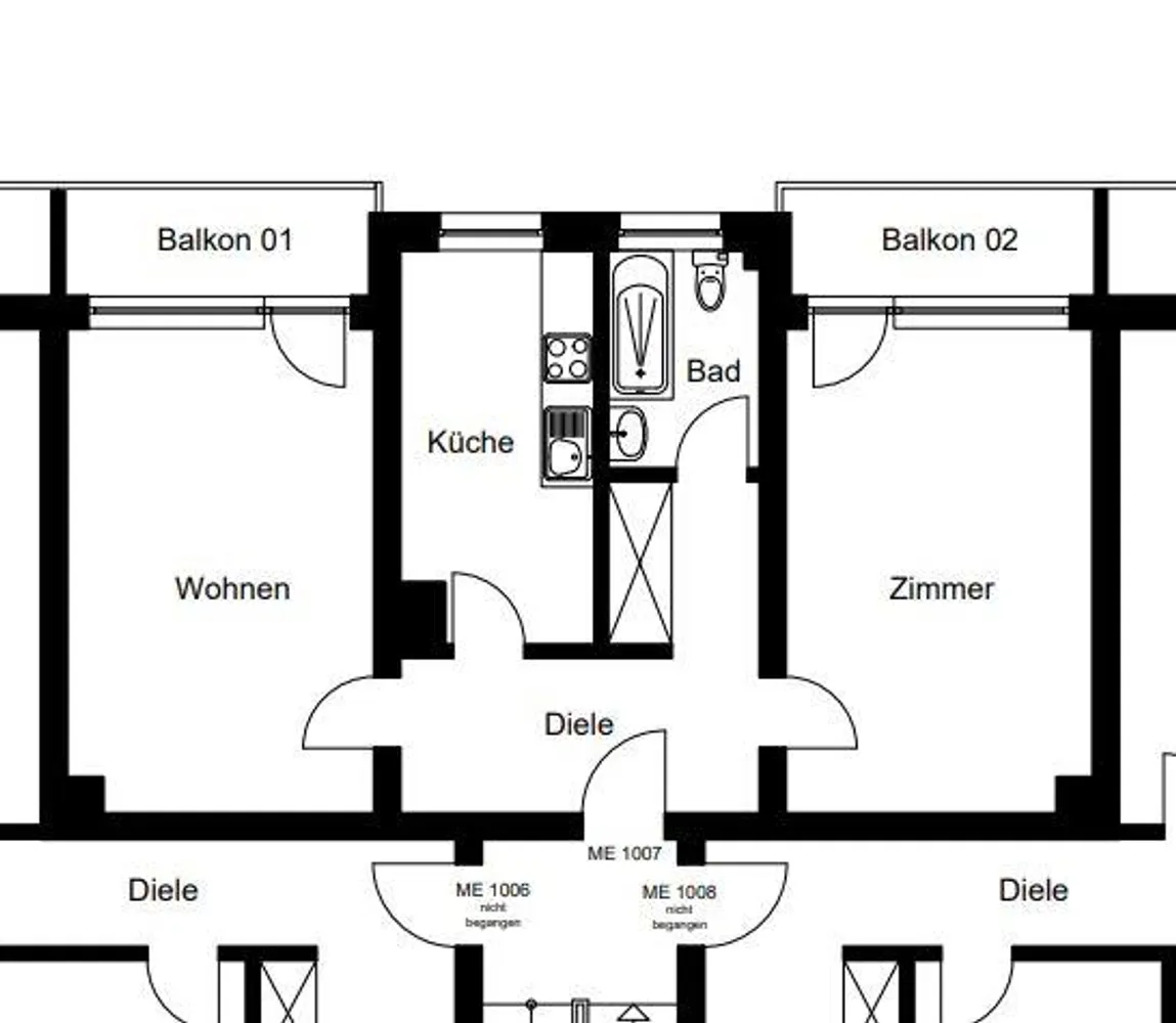 2 Zimmer Wohnung mit 67 m² in Fürth – Bild 10