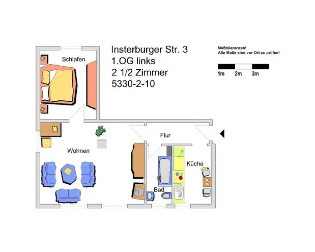 3 Zimmer Wohnung mit 57 m² in Gelsenkirchen – Bild 6