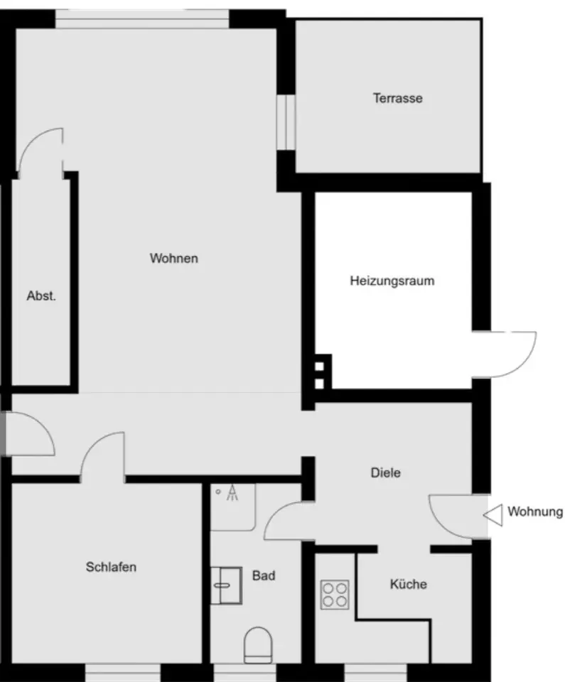2 Zimmer Wohnung mit 75 m² in Lüneburg – Bild 8