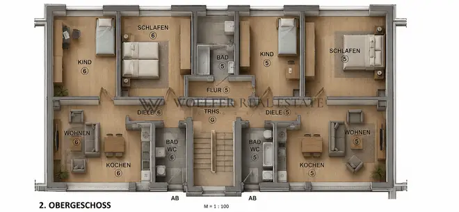 3 Zimmer Wohnung mit 70 m² in Essen – Bild 8
