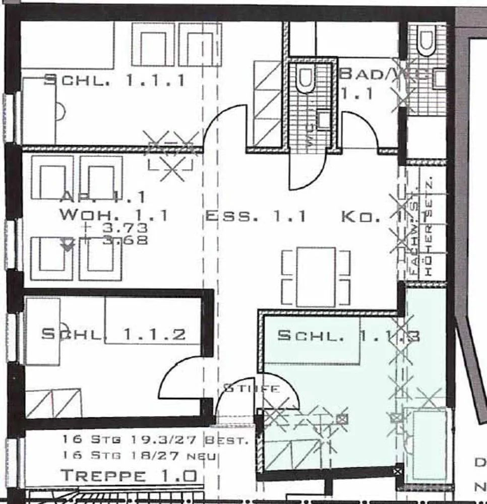 1 Zimmer Wohnung mit 10 m² in Erlangen – Bild 8