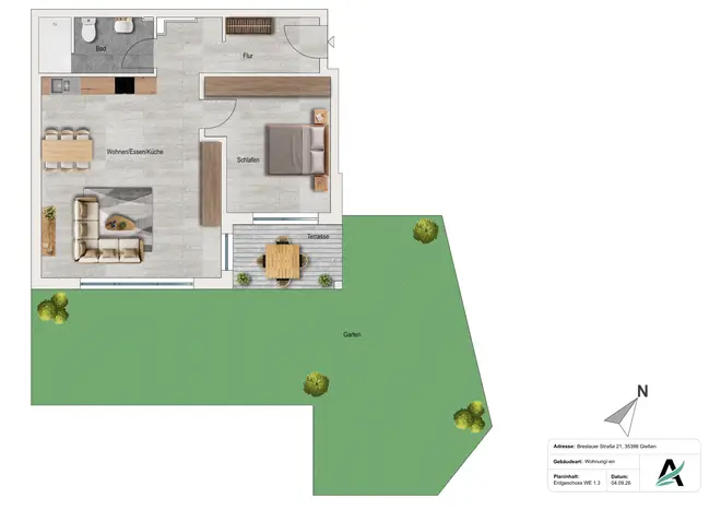 2 Zimmer Wohnung mit 67 m² in Gießen – Bild 12