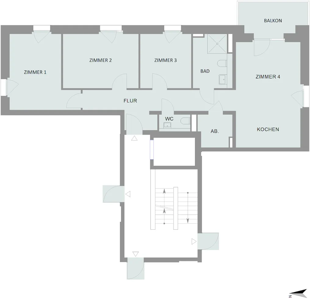 4 Zimmer Wohnung mit 98 m² in Bremen – Bild 2