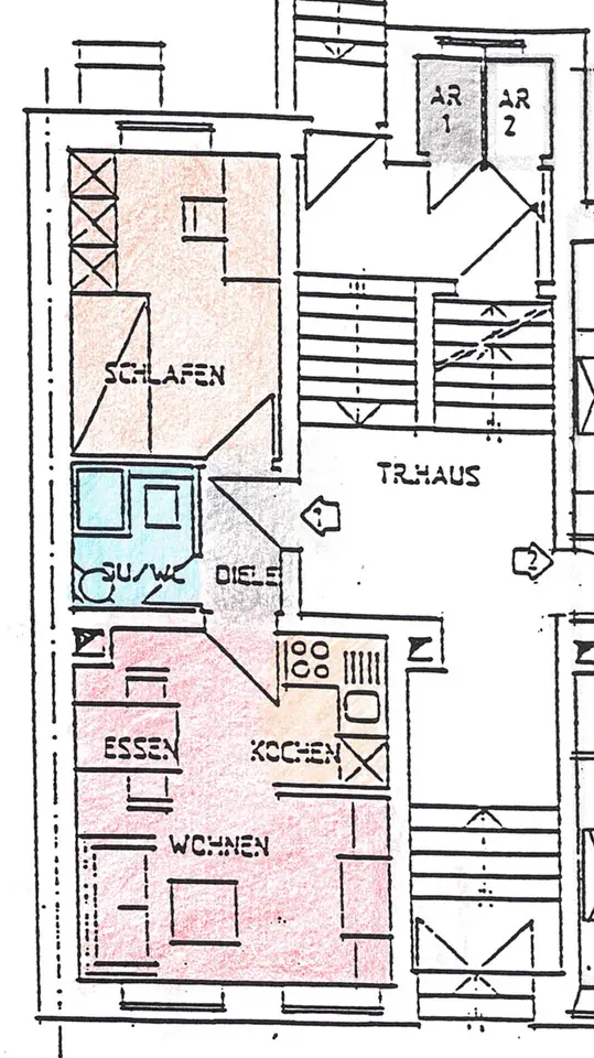 2 Zimmer Wohnung mit 32 m² in Plauen – Bild 8
